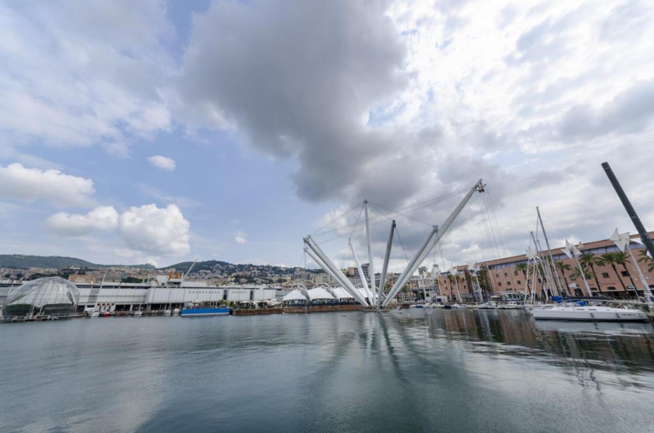 제노바 Joivy Warm Family Flat For 9, Near Porto Antico 아파트 외부 사진