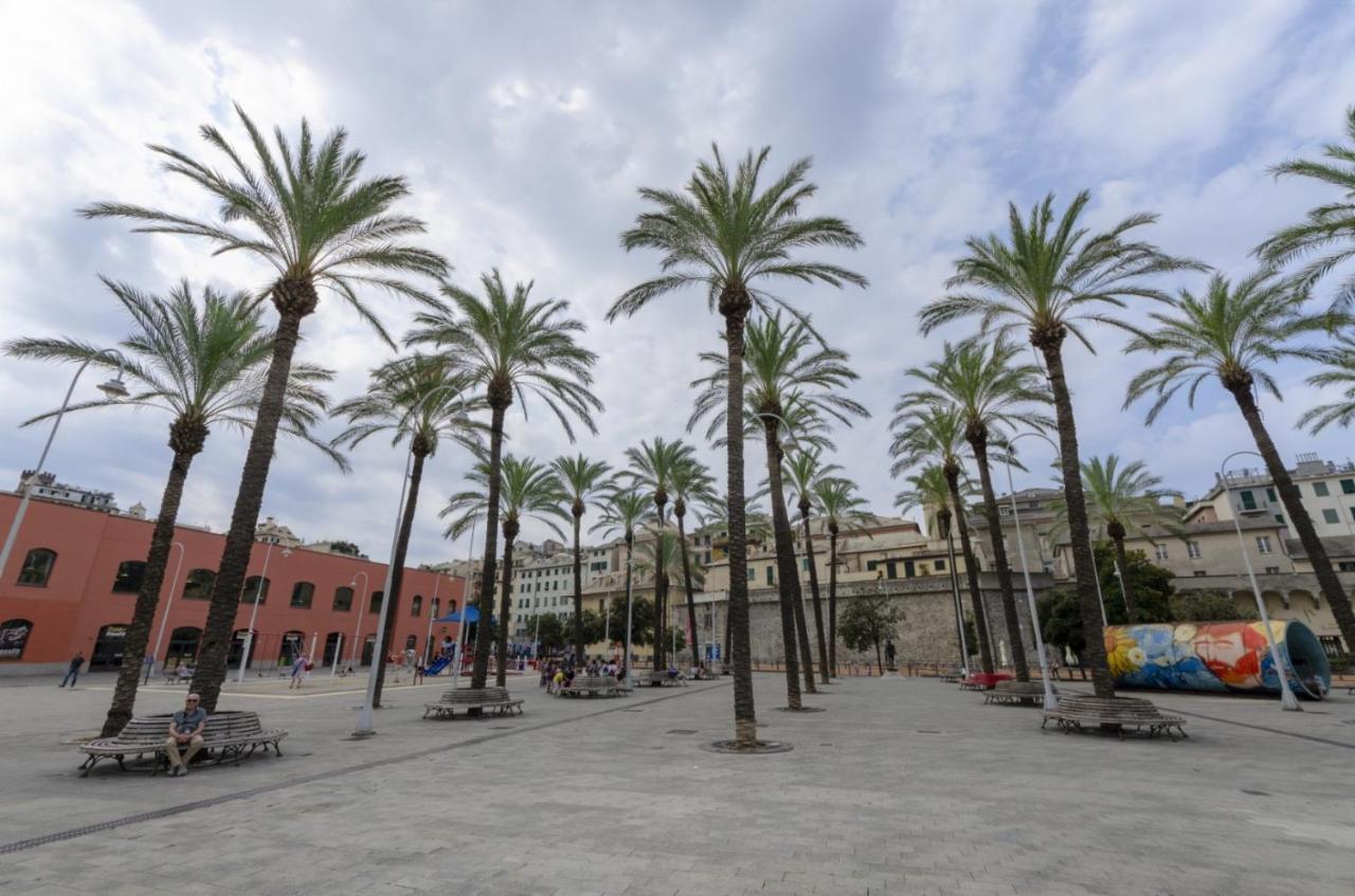제노바 Joivy Warm Family Flat For 9, Near Porto Antico 아파트 외부 사진